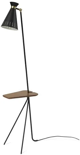 Warm Nordic Cone Lattiavalaisin Pöydällä Musta Noir