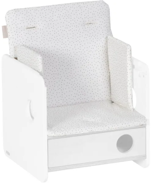 Nuun, Tyynyt tuoleihin, valkoinen, H1x65x58 cm