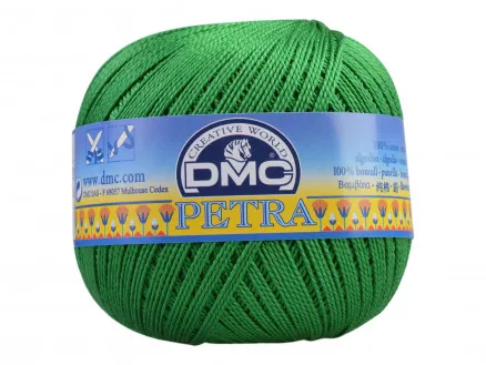 DMC Petra nro 5 Virkkauslanka Yksivärinen 5700 Tummanvihreä