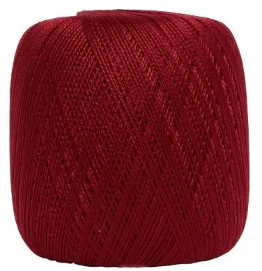 Hjertegarn Hjerte nr. 5 Virkkauslanka 522 Tummanpunainen