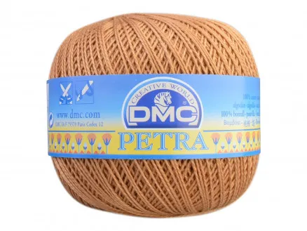 DMC Petra nro 8 Virkkauslanka Unicolor 5436 Karamelli