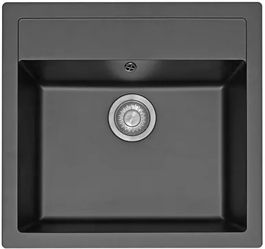 Franke Tectonite -keittiöallas, 560x530 mm, grafiittimetallinen