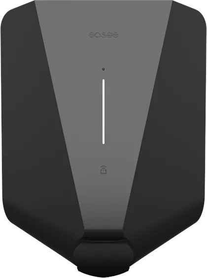 Easee LITE latauslaatikko 11 kW kWh-mittarilla, Tyyppi 2, WiFi ja 4G, Musta