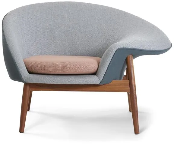 Warm Nordic Fried Egg Right Armchair Hero 991/Rewo828/Merit035