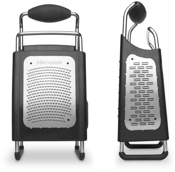 Microplane-raastin, 4 sivua, ruostumatonta terästä.