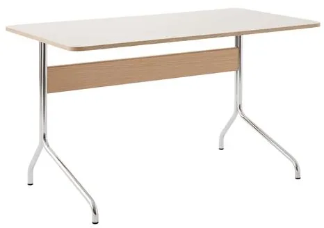 &Tradition Pavilion AV16 Kirjoituspöytä Mushroom/Tammi/Kromi