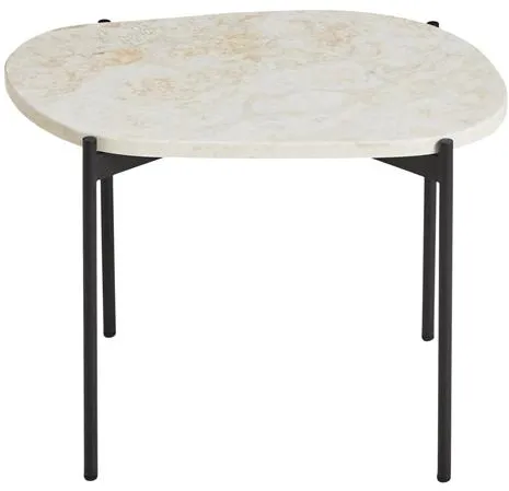 Woud La Terra Sivupöytä keskikokoisessa norsunluussa