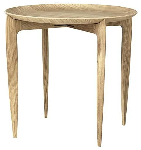 Fritz Hansen Tray Table Matala Tammi Ø45
