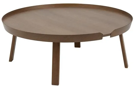 Muuto Around Pöytä Tummanruskea Extra Suuri