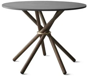 Eberhart Hector 105 Ruokapöytä Tummabetoni/Tumma tammi