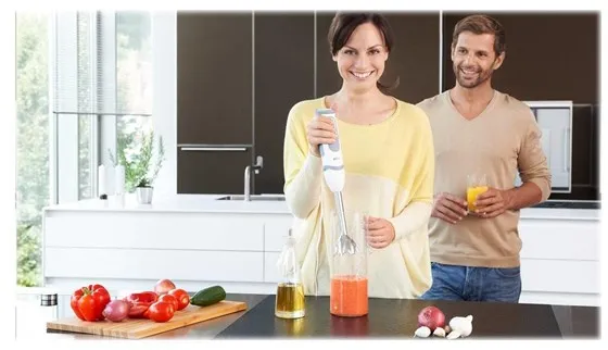 Braun Sauvasekoitin Multiquick 5 Vario MQ 5200 WH - sauvasekoitin - valkoinen/harmaa - 1000 W