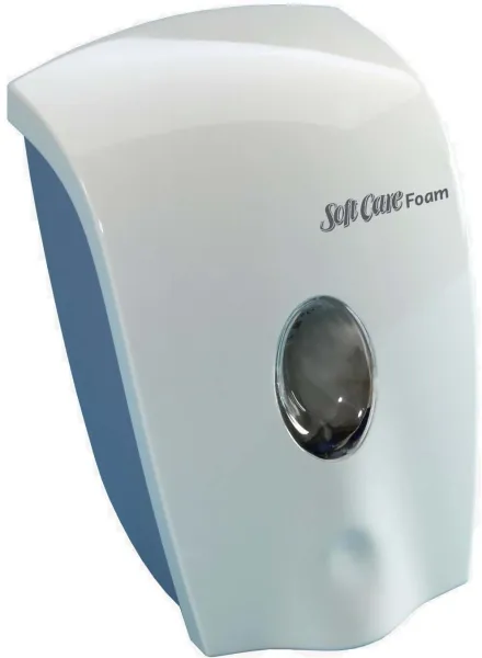 Poistuu: Soft Care Foam, vaahtosaippua-annostelija, ABS-muovia, valkoinen