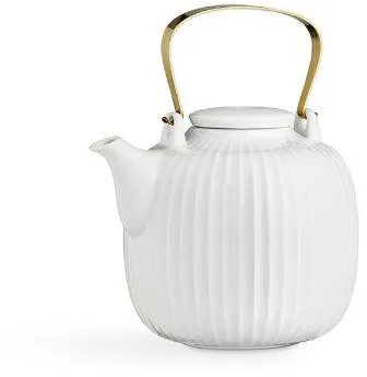 Kähler Hammershøi Teekannu - Valkoinen - 1,20 l.