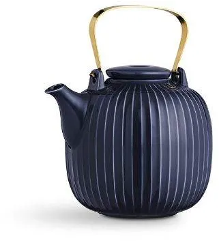 Kähler Hammershøi Teekannu - Indigo - 1,20 l.