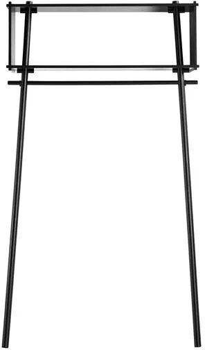 Woud Tøjbox Vaatehylly Musta Tammi