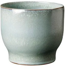 Knabstrup Keramiikka kukkaruukun suojus, pehmeä minttu - Ø:12.5 cm