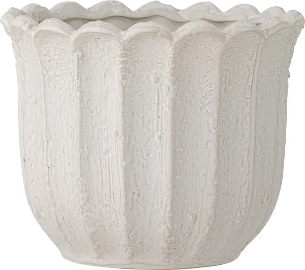 Chaca, Kukkaruukku, valkoinen, kivitavara